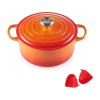 ราคา จัดส่งภายใน 24 ชม Enamel cast iron pot Enamel Cast Iron Dutch OvenBread Baking Pot with Self Basting Lid Kitchen Dining Cookware Pots Pans Enamel cast iron pots 24cm 4 3L 22cm 3 3L 18cm 2 4L (18567859