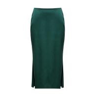ราคา Womens Satin Mid Length Skirt Summer High Waist A Line Swing Skirt Elegant Casual Skirt (19054182881)