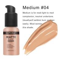 ราคา Sepora ครีมรองพื้นชนิดเหลว30มล ผลิตภัณฑ์เครื่องสำอางสำหรับใบหน้าช่วยให้ขาวขึ้นให้ความชุ่มชื้นควบคุมความมันคอนซีลเลอร์รูขุมขนได้อย่างเป็นธรรมชาติครีมเบสแต่งหน้า (10100165461)