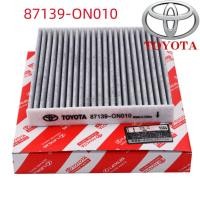 ราคา กรองแอร์โตโยต้าคาร์บอน เเท้ นำเข้าญี่ปุ่น สำหรับ Yaris Vigo Vios Altis Fortuner Prius Camry Hiace (18456734819)