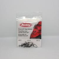 ราคา Berkley Cross Lok Snap Swivels ลูกหมุนกิ๊บ ตัวช่วยลดอาการบิดของสายในเกมส์ตกปลา SIZE 1275 (3212788746)