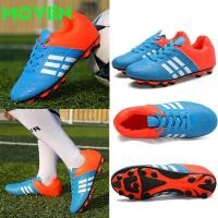 ราคา worldmarket Moven รองเท้าสตั๊ด รองเท้าฟุตบอล เบอร์ 32 43 สำหรับเด็กและผู้ใหญ่ สีน้ำเงินสีเขียวสีแดง (433529313)