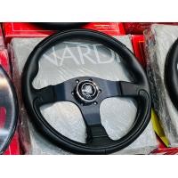 ราคา พวงมาลัย Nardi Leader 350mm หนังรู ด้ายแดง มือสอง สภาพสวยจ๊าดดด สภาพสวย 100 แท้ italy (17641745041)