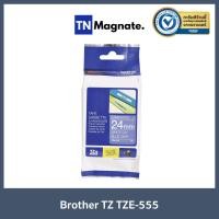 ราคา เทปพิมพ์อักษร Brother P Touch Tape TZE 24mm เทปพิมพ์อักษร ขนาด 24 มม แบบเคลือบพลาสติก เลือกสี TZE 251 ดำ ขาว TZE 651 ดำ เหลือง TZE 555 ขาว น้ำเงิน (11667517146)