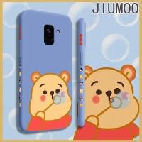 ราคา JIUMOO เคสสำหรับ Samsung Galaxy A8 2018เคสโทรศัพท์กันกระแทกลายหมีพูห์น่ารักวินนี่เดอะพูห์เคสฝาหลังกล้องด้านข้างขอบสี่เหลี่ยมเคสป้องกันทำจากซิลิโคนนิ่ม (11528400164)