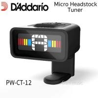 ราคา จูนเนอร์ DAddario Micro Headstock Tuner รุ่น PW CT 12 เครื่องตั้งสายกีตาร์แบบหนีบ (15631718076)