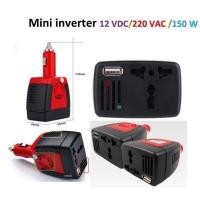 ราคา Bangkok Car Inverter อะแดปเตอร์แปลงไฟรถยนต์ 12VDC เป็นไฟบ้าน 220VAC ขนาด 150วัตต์ 150W (9081666939)