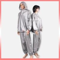ราคา ชุดซาวน่ารุ่นมีซิบ ฮู๊ด สีเงิน รุ่นsauna011 ลดน้ำหนัก เร่งเบิร์น ชุดลดความอ้วน เสื้อซาวน่า ชุดรีดเหงื่อ (7176192397)