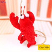 ราคา Lowest price SUTAI พวงกุญแจตุ๊กตาตลกพวงกุญแจตุ๊กตาหมาน้อยสีแดงยัดนุ่นรูปสัตว์ทำจากผ้าฝ้าย PP จี้ตุ๊กตาของขวัญสำหรับเด็กผู้หญิง (19888033309)