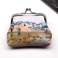 ราคา 1ชิ้นภาพวาดศิลปะ Dompet Koin ทิวทัศน์เมืองโบราณกระเป๋าสตางค์สุภาพบุรุษผู้หญิงกระเป๋าใส่เหรียญเงินกระเป๋ากระเป๋าใส่บัตรเครดิต (17354016806)