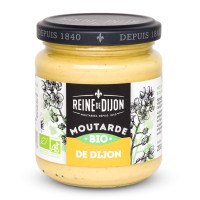 ราคา เคน เดอ ดิจอง ไบโอ ดิจอง มัสตาร์ด 200 กรัม Dijon Mustard Bio Reine Dijon 200g (17433434790)
