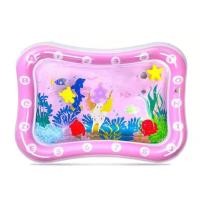 ราคา เสื่อน้ำหัดคลานเด็ก เสื่อน้ำหรรษา ของเล่นเด็ก เบาะน้ำพร้อมปูปลาดุ้กดิ้กในน้ำ เบาะเป่าลม (13452181583)
