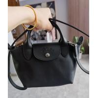 ราคา LONGCHAMP Le Pliage Cuir Womens Mini lambskin Dumpling L1500757 (15487240299)