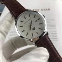 ราคา สินค้าที่ได้รับการรับรอง นาฬิกาใหม่ของแท้2022หรูหรา Armani แบรนด์สายหนังนาฬิกาข้อมือควอทซ์ที่เรียบง่ายนาฬิกากันน้ำนาฬิการับประกันคุณภาพ (16520606982)
