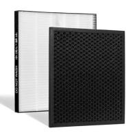 ราคา แผ่นกรองอากาศ สำหรับเครื่องฟอกอากาศ Sharp สำหรับใช้กับรุ่น FU A28TA FP J30TA FP F30TA FP GM30B B JM 30BB และ KC F30TA W ไส้กรองฝุ่น HEPA filter ใช้แทนรุ่น FZ Y28FTA FZ F30HFE (18461666116)