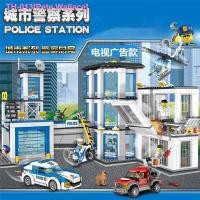 ราคา ↂ Pete Wallace City police police police car toys series fire compatible with lego boys assembled building blocks for 8 to 12 years old (19791821068)