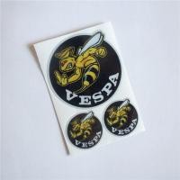 ราคา Vinyl Bee Honeybee Motorcycle Helmet Sticker Reflective Motocross Racing Decals Motorbike For Piaggio VESPA Sctooer Decals Emblems (19615373899)