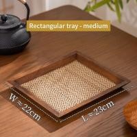 ราคา ถาดไม้ บัวหงาย ถาดไม้สาน ถาดวางบิล ถาดสี่เหลี่ยมใส่ของ ถาดเสริฟน้ำ ถาดรองอาหาร มีหลายขนาดให้เลือก ส่งฟรีถาดชา ถาดชาถ้วยชา ถาดชงชาแห้ง (19645246667)