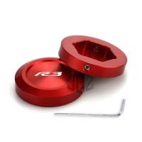 ราคา R3 Motorcycle CNC Triple Tree Stem Yoke Center Cap Front Fork Covers For YAMAHA YZF R3 (18653310577)