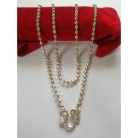 ราคา สร้อยคอ เงิน แท้ 92 5 ลายบอลตัดลาย 3 มิล (12878183228)