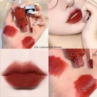 ราคา เกาหลี Velvet Matte Lipstick ของเหลว Ice Cube Velvet ล้างลิปกลอส Pigment ลิปกลอส Matte Lipstick (16850126200)