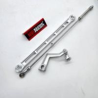 ราคา NUI ชุดสุดคุ้ม3ชิ้น ยึดดั้ม เจาะสล๊อต สายเบรค มือลิงสายฟ้า สำหรับใส่สวิงอาร์มเดิม อาร์มย่น อาร์มย่อQTT100 (19435725212)