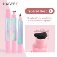 ราคา MAGEFY Winged Eyeliner Waterproof Fast Dry Double Headed Liquid Eye Liner Pencil (21175067013)