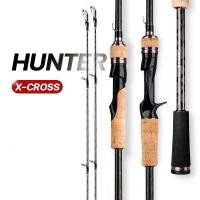 ราคา คันเบ็ด HUNTER ยาว6 7 ฟุต X CROSSทั้งคัน เวท6 128 17LB (20356844562)