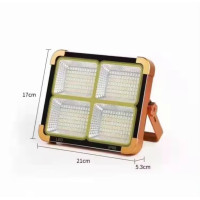 ราคา ไฟฉุกเฉินโซล่าเซลล์ LED ไฟสปอตไลท์ ไฟฉุกเฉินพกพา 1000W Floodlight spotlight โซล่าเซลล์ ไฟแคมปิ้ง ไฟพกพา กันน้ำ (20311315490)