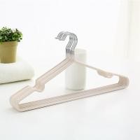 ราคา ถูกสุดๆ ไม้แขวนเสื้อสแตนเลส ไม้แขวนเสื้อ ไม้แขวนสแตนเลส เคลือบซีลีโคนกันลื่น ผู้ใหญ่40cm 20cm แพ็ค5 10ชิ้น (20240171264)