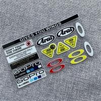 ราคา SHOEI Arai Ducati เลนส์สติกเกอร์หมวกนิรภัยสติ๊กเกอร์ตกแต่งสะท้อนแสงกันน้ำและครีมกันแดด (20493927691)