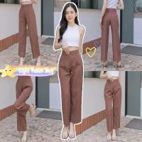 ราคา กางเกงทรงขากระบอกใหญ่ ขาบาน ตะขอหน้าซิปหน้า เอวสูง ผ้าฮานาโกะ ผ้านาโน พร้อมส่ง มีเก็บปลายทางนะคะ (20817485524)