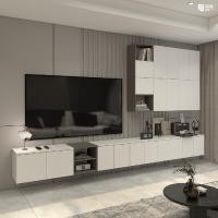 ราคา Good Idea Outlet ชั้นวางทีวี แขวนผนัง พร้อมตู้วางของ FIT IN ขนาด 3 6 เมตร รุ่น BROOKE (15522292861)