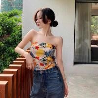 ราคา เสื้อผูกโบว์ด้านหลังลายดอกไม้ เสื้อเกาะอกลายดอกไม้ สีสันสดใส เสื้อแฟชั่นผู้หญิง เสื้อเกาะอกผูกโบว์มีให้เลือก 2 สี (10474163670)
