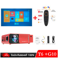 ราคา NanotechT6 android 9 1 สมาร์ท โปรเจคเตอร์โฮมเธียเตอร์มัลติมีเดีย Media Player ฟรี รีโมทย์ G10 (17342132708)