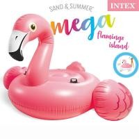ราคา พร้อมส่ง แพเป็ด แพเป่าลม แพฟามิงโก้ จระเข้ โลมา INTEXแท้ รุ่น57556 147x147x81 cm (17497040449)