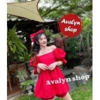 ราคา ชุดเซทขาสั้น เสื้อแขนตุ๊กตา เสื้อ กางเกง โบว์ พร้อมส่งไม่ต้องรอ (16095796602)