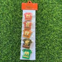 ราคา พวงกุญแจ พวงกุญแจเสื้อ ลายไทย ของฝาก ของที่ระลึก Thailand (12774421066)