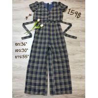 ราคา ชุดเซตกางเกงขายาว ขาสั้น ชุดจั๊มสูทกางเกง ขายาว ขาสั้น งานมือสอง สภาพดี งานน่ารักทุกตัวจ้า (17306575664)