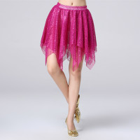 ราคา กระโปรงแวววาวกระโปรงเต้นรำผู้หญิงโซ่สง่างามละตินกระโปรงเด็กผู้หญิงผู้ใหญ่กระโปรงเต้นรำท้องชุดเต้นรำ (16944042777)