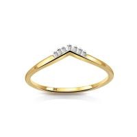 ราคา Jewellista แหวนทองแท้ 9K เพชรแท้ รุ่น Viviana (20912412271)