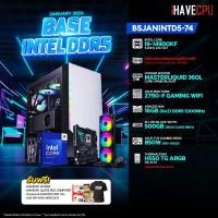 ราคา iHAVECPU คอมประกอบ BSJANINTD5 74 INTEL I9 14900KF 3 2GHz 24C 32T ไม่มีการ์ดจอ ASUS ROG STRIX Z790 F GAMING WIFI APACER NOX 16GB 8x2 DDR5 5200MHz (21275217926)