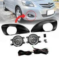 ราคา ไฟตัดหมอก ไฟสปอร์ตไลท์ รุ่น โตโยต้า วีออส TOYOTA VIOS ปี 2007 2012 พร้อมครอบ สีดำ และชุดสายไฟ 1 ชุด (888248819)