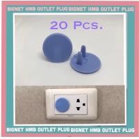 ราคา 20 Pcs H M B Plug Outlet ที่ปิดปลั๊กไฟ สีขาวสีเขียวสีน้ำตาลสีฟ้าสีชมพู 20 ชิ้น l Bignet Outlet Plug ที่อุดรูปลั๊กไฟ ตัวครอบปลั๊กไฟ จุกปิดปลั๊กไฟ (16907283451)
