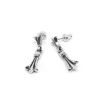 ราคา Chrome Hearts Sterling Silver 925 เครื่องประดับเงินแท้ ต่างหู Tail Drop Earring Code CED039 (13637314704)