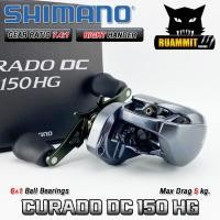 ราคา รอกหยดน้ำชิมาโน่ SHIMANO CURADO DC 150 151 HG และ XG หมุนขวา หมุนซ้าย มีรอบ 7 4 1 8 5 1 (5383998360)