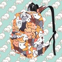 ราคา Jason กระเป๋าเป้สะพายหลัง ลายการ์ตูนอนิเมะ Totoro Neko Atsume Madara Naruto Attack on Titan Tokyo Ghoul สําหรับผู้หญิง นักเรียน (20603075623)