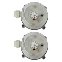 ราคา 2X Air Differential Pressure Switch 50 500Pa Adjustable Micro Pressure Air Switch (15861194581)