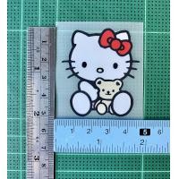 ราคา ตัวรีดติดเสื้อ Hello kitty 2 แผ่นฟิมล์รีดร้อน อาร์มติดเสื้อ DIY คิตตี้ (12657529568)