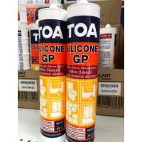 ราคา TOA กาวซิลิโคน ของแท้ SEALANT GP สีขาว ใส เทา ดำ 280ML (19814273623)